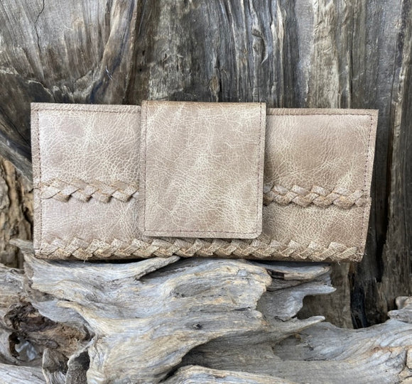 Keep It Gypsy SunsetRidge Wallet With Braid Marble