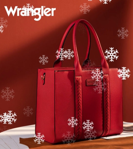 Wrangler Carry-All Tote/Crossbody - Red