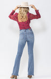 Judy Blue High Waist Double Button Bootcut Jeans