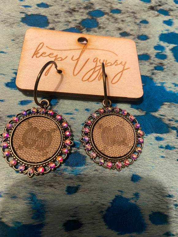 Keep It Gypsy 100% Authentic Upcycled GG Earrings